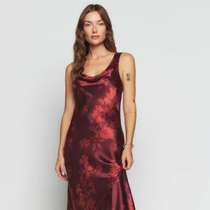 Reformation Bryn Silk Dress size 0